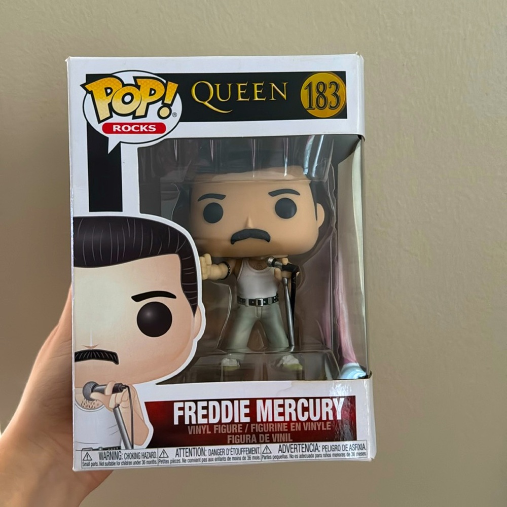 Freddie mercury Funko POP Vinyl Figure 183